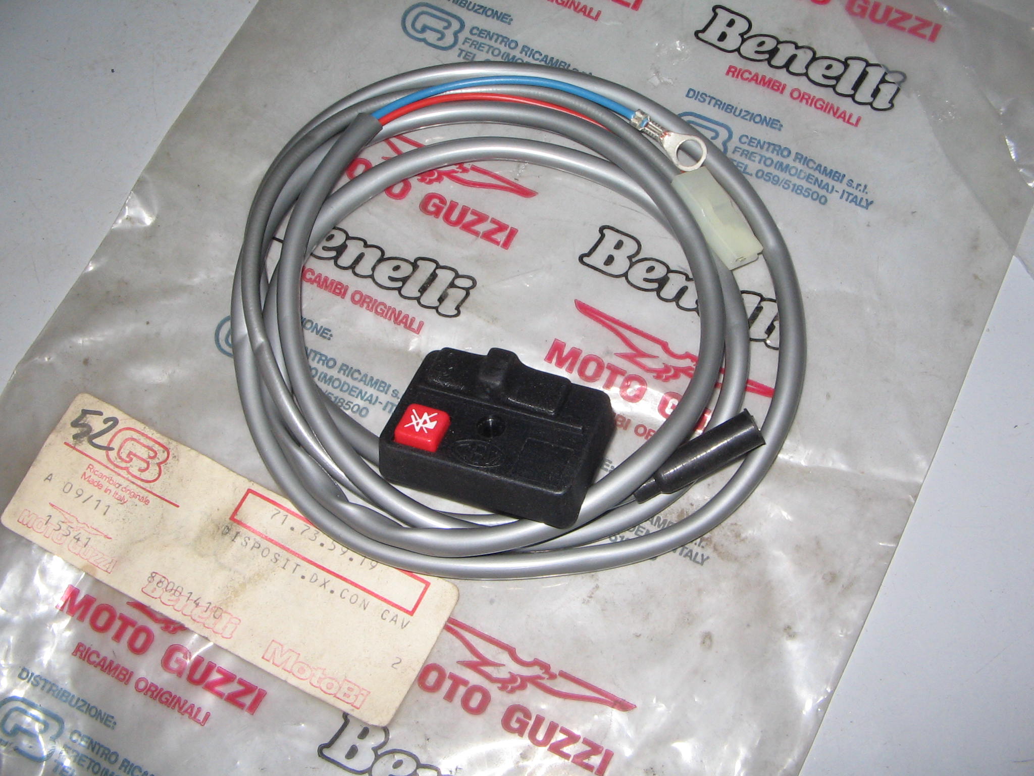 COMMUTATORE BENELLI N.1.897